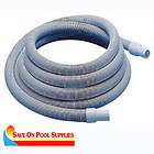 Swimming Pool Standard Vacuum Pool Hose 30 ft. Section 1.25 Dia. For 