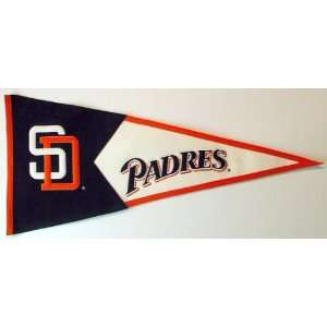  San Diego Padres Extra Large Pennant 17.5 x 40.5 Sports 