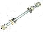 Puch Magnum X Dirt Bike Front Axle w Spacers Nuts  