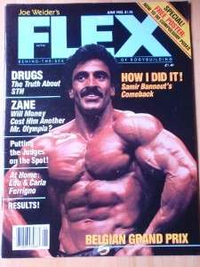 FLEX bodybuilding muscle magazine/Samir Bannout 6 83  