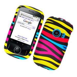 COLORFUL ZEBRA HARD SNAP CASE COVER FOR HUAWEI M835  