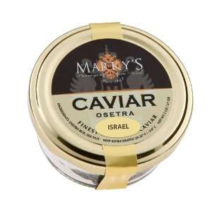   Osetra Caviar, Transmontanus White Sturgeon from Israel   2 oz