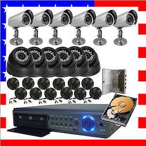 12CH 12 Channel H.264 home video surveillance CCTV DVR Security System 