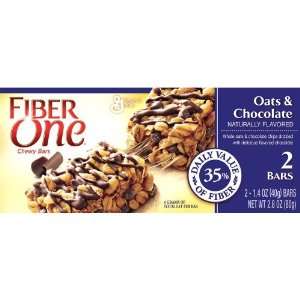 Fiber One Chewy Bars, Oats & Chocolate Grocery & Gourmet Food