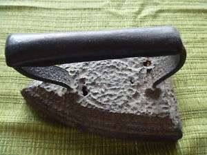 TWO ANTIQUE IRONS CAST IRON Savery & Co VINTAGE IRONING  