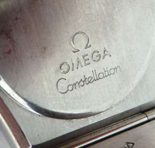 Authentic OMEGA Mens Constellation Watch. Stainless Steel. Nice 