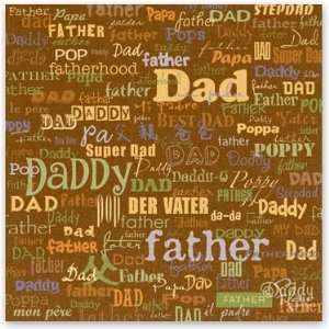  Father Knows Best Scrapbook Paper