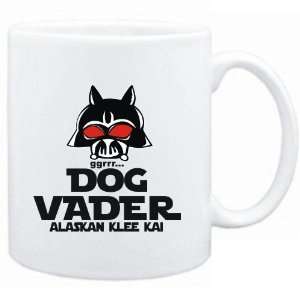 Mug White  DOG VADER  Alaskan Klee Kai  Dogs  Sports 