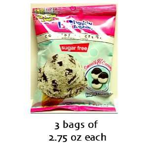 Baskin Robbins Cookies and Cream 3   2.75 oz bags  Grocery 