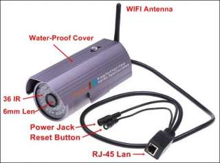 Waterproof IR Cut Night Vision Wireless WIFI Internet Security CCTV IP 