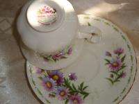 Selection of Royal Albert FLOWERS OF THE MONTH Demitasse Tea Cups 