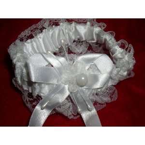  White Wedding Garter Belt Wedding Supply Bridal 