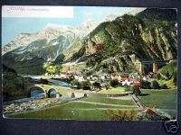 Switzerland~Schweiz~ AMSTEG~ Gotthardbahn ~ Viaduct  