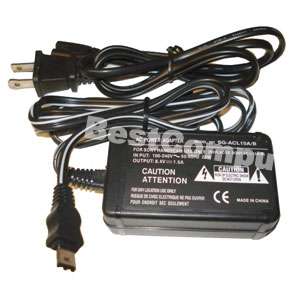 AC Adapter Power Cord for Sony AC L10B AC L15 AC L15A DCR TRV140 