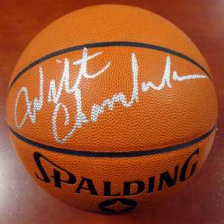 Wilt Chamberlain Autographed Signed Spalding NBA Basketball PSA/DNA 