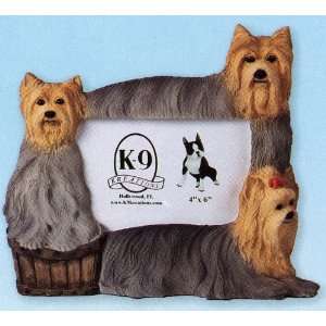  Yorkshire Terrier K 9 Kreations Picture Frame (Yorkie Dog 