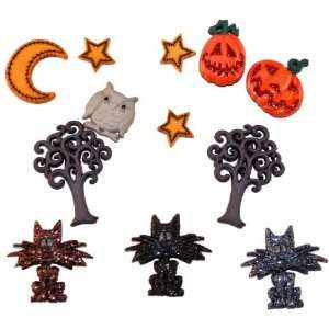  Halloween Collection Scaredy Cats Buttons Toys & Games