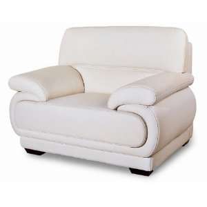  Bosli Leather Chair Upholstery Beige