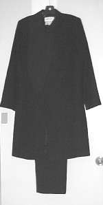 Belldini 2pc Lt. Weight Black Coat and Pant Size 6 NWT  