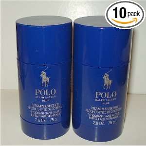  2 Ralph Lauren Polo Blue Deodorant 2.6z/75 G Health 