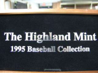 Oz .999 Fine Silver Highland Mint 1995 Baseball Collection 