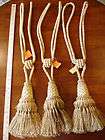 Extra Large 32 home decor curtain drapery tie back tassels GOLD 