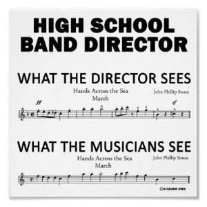  What the High School Band Sees Print