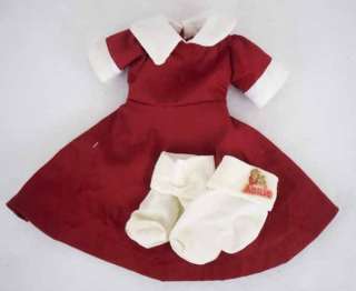 Vintage Little Orphan Annie Clothes For Doll or Ragdoll Dress and 