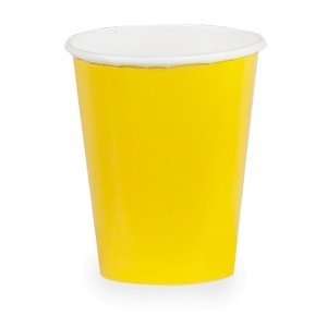   School Bus Yellow (Yellow) 9 oz. Paper Cups (24 count) Toys & Games
