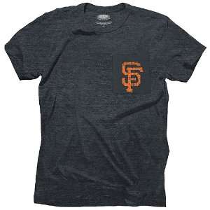  San Francisco Giants Triblend Crew with Thermal Pocket by 