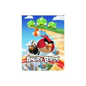 Mattel Angry Birds 24 Piece Puzzle Scene 1 Pigs on Cliff  Toys 