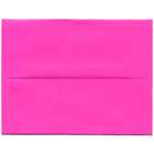 JAM Paper A2 (4 3/8 x 5 3/4) Brite Hue Ultra Fuchsia Hot Pink Paper 