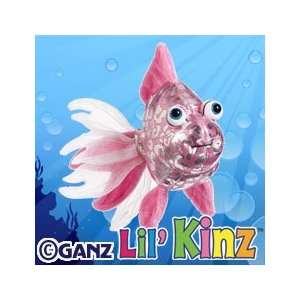   Kinz Pink Glitter Fish Webkinz New Code Sealed With Tag Toys & Games