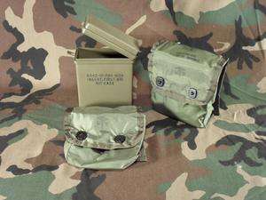 NEW US MILITARY INDIVIDUAL FIRST AID KIT CASE AND POUCH  