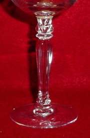 FOSTORIA crystal HOLLY pattern CLARET WINE Glass  