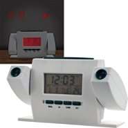 Trademark Dual Projection Alarm Clock with FM Radio 