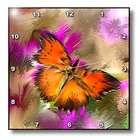 3drose llc dinzas art animals butterfly wall clocks