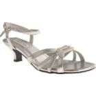 Touch Ups Womens Abby Metallic   Silver Leather