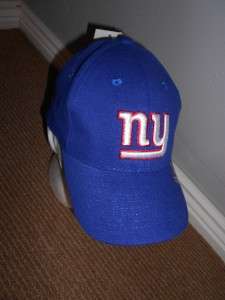 NWT NEW YORK GIANTS Youth One Size Blue Hat Cap Reebok  