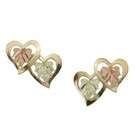 Coleman Heart Shaped Gold and Diamond Rings Colman Jewelry   10k Gold 