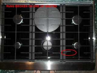 KITCHENAID KGCP467JSS 36 GAS COOKTOP STAINLESS  