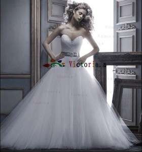   Sweetheart Beaded Wedding Dresses/Gowns Size4 6 8 10 12 14 16+  