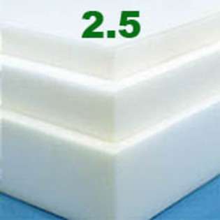   Twin 2 Inch Soft Sleeper 2.5 100% Foam Mattress Pad, Bed Topper
