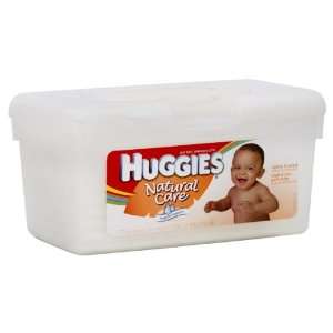 Huggies Natural Care Baby Wipes, Hypoallergenic, Lightly Scented, 72 
