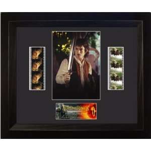 Lord of the Rings The Fellowship of the Ring Framed Double Film Cell 