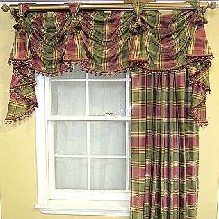 Gallahad Window Tailored Valance, 54 x 20  RL Fisher For the Home 