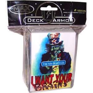  Max Protection Deck Box I Want Your Brains Toys & Games
