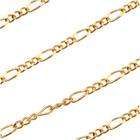 22 Gold Figaro Chains    Twenty Two Gold Figaro Chains