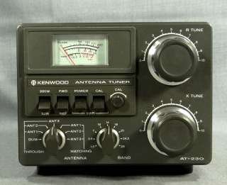 JAPANESE KENWOOD TS 830S HF HAM RADIO TRANSCEIVER ANTENNA TUNER AT 230 