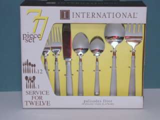   Stainless Flatware Set Palisades Frost by International Silver  